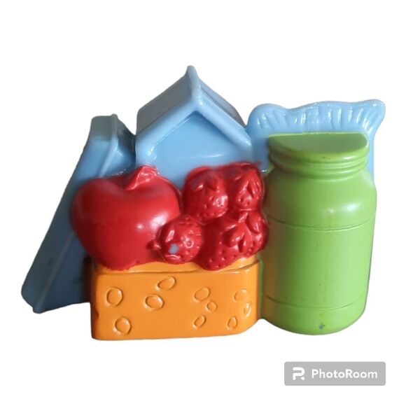 FISHER PRICE Loving Family Dollhouse FOOD GROUPING GROCERIES for FRIDGE KITCHEN - Picture 1 of 3